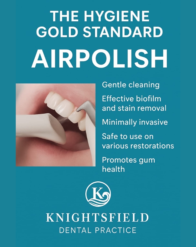 Airpolish - tooth polishing